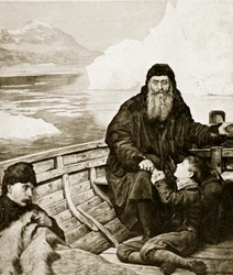Henry Hudsons sidste rejse, illustration fra 