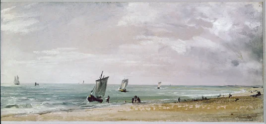 Brighton Beach (olie på lærred