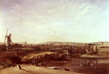 Mistley, Valley of the Stour (olie på lærred)