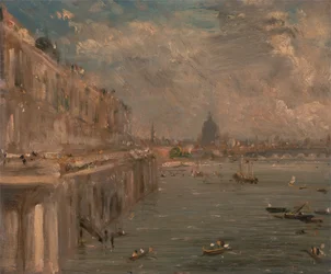 Somerset House Terrace fra Waterloo Bridge