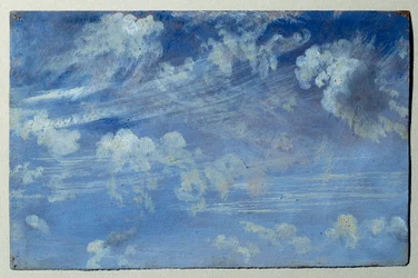 Studie af Cirrus. Maleri af John Constable (1776-1837)