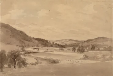 Derwent Valley med Chatsworth i det fjerne