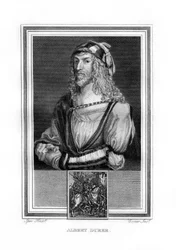 Albert Durer, tysk nordrenæssancemaler og gravør, 1825.