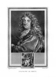 Charles le Brun, fransk barokmaler, 1825.
