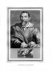 Frans Snyders, flamsk barokmaler, 1825.