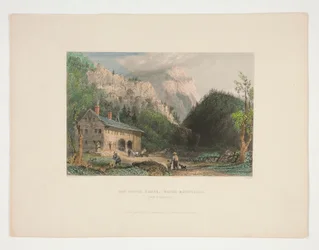 The Notch House, White Mountains, New Hampshire, illustration til Nathaniel Parker Willis