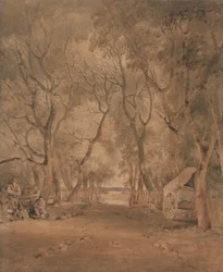 Indgang til Earlham Park, nær Norwich