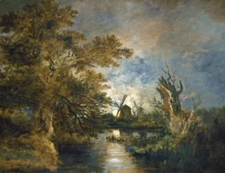 Moonlight on the Yare, ca. 18161817.