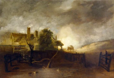 The Lime Kiln, c1805/06 (olie på lærred)