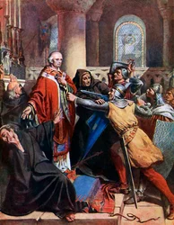 Beckets død, 1170, 1800-tallet.