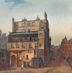 Udsigt over et hus, Cecil Street, Westminster, London, 1882
