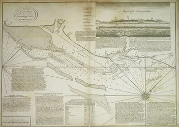 Et nyt og korrekt kort over havkysten fra Orfordness Lights til Prittlewell