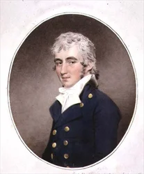 Mr Keeble (eller Keble) 1798 (kridt, akvarel på papir)