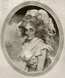 Sarah Siddons, graveret af Peltro W. Tomkins, fra 