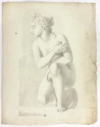 Statue af Krøjende Venus