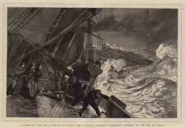 Et glimt af solen, en skitse om bord på P and O Company