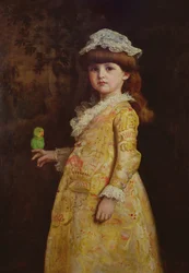 Portræt af frøken Margaret Millais, 1883