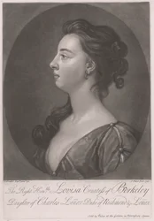 Den ærede Louisa grevinde af Berkeley, datter af Charles Lenox hertug af Richmond og Lenox