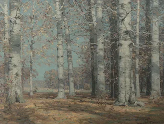 Efterårsbøge, ca.1908-1915 (olie på lærred)