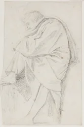 Mand indhyllet i tanker, c.1790