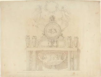 Undersøgelse til dekorationer af Buckingham Palace
