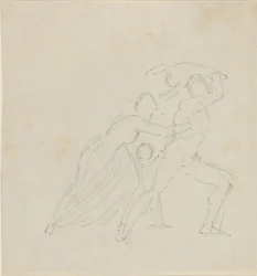 Studie til "The Fury of Athamas"