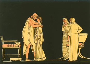 Mødet mellem Ulysses og Penelope