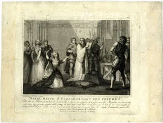 Maria Stuarts, dronning af Skotlands, sidste timer