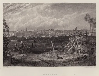Madrid (farve litho)