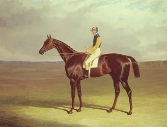 Mr. M. Stanleys Crutch på Newmarket Heath, 1833
