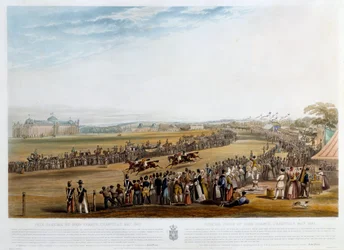 Særpræmie på 5000 francs til Chantilly i 1841 Tryk af John Frederick Herring (1795-1865) (ec.engl.) 1841 Privat samling