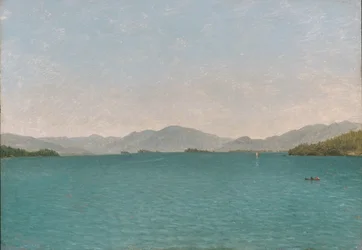 Lake George, frit studie, 1872.