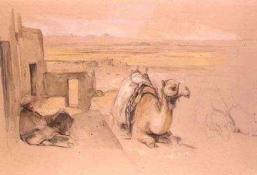 Kamel, West Theben