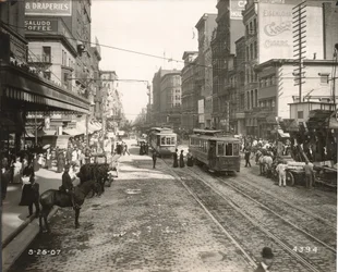 Market Street, øst for 10th, Philadelphia