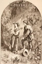 Illustration til As You Like It, fra 
