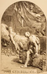Illustration til Cymbeline, fra 