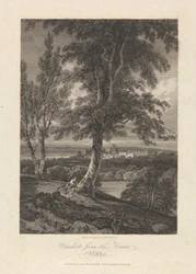 Windsor fra skoven, Berks