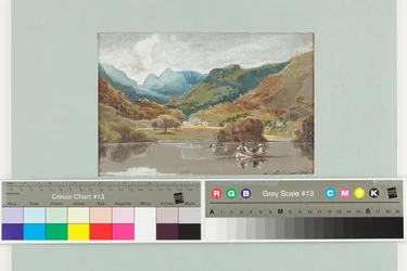 Brathay Hall, 1808 (wc på papir)