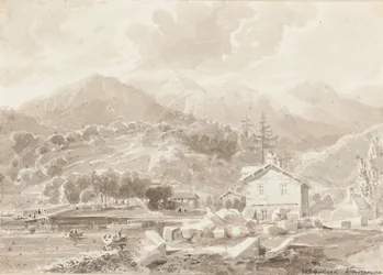 Waterhead, Lake Windermere (wc på papir)