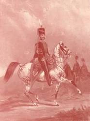 8th Light Dragons Kings Royal Irish, c1820-1870, 1909