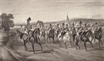 Going to the Review 16th Lancers, 1850 1909