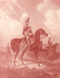 Officer, 13th Light Dragons, c1820-1870, 1909