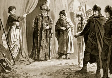 Ivan Shishman III afleverer sin søster til Sultan Murad I, 1366