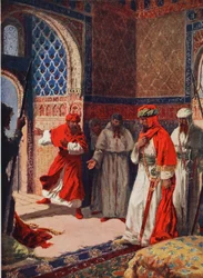 Boabdils sidste råd på Alhambra