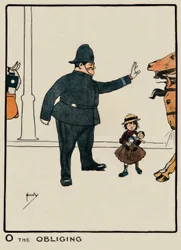 O den forpligtende / J. Hassall / tegning, 1903