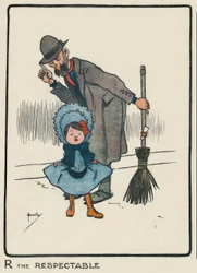 R den respektable / J.Hassall / Zeichnung, 1903