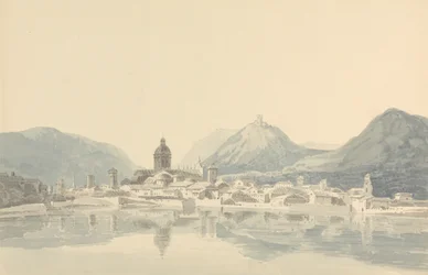 Como fra den anden side af søen