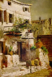 En venetiansk scene, 1877