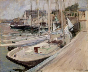 Fiskebåde ved Gloucester