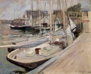Fiskerbåde i Gloucester, 1901.